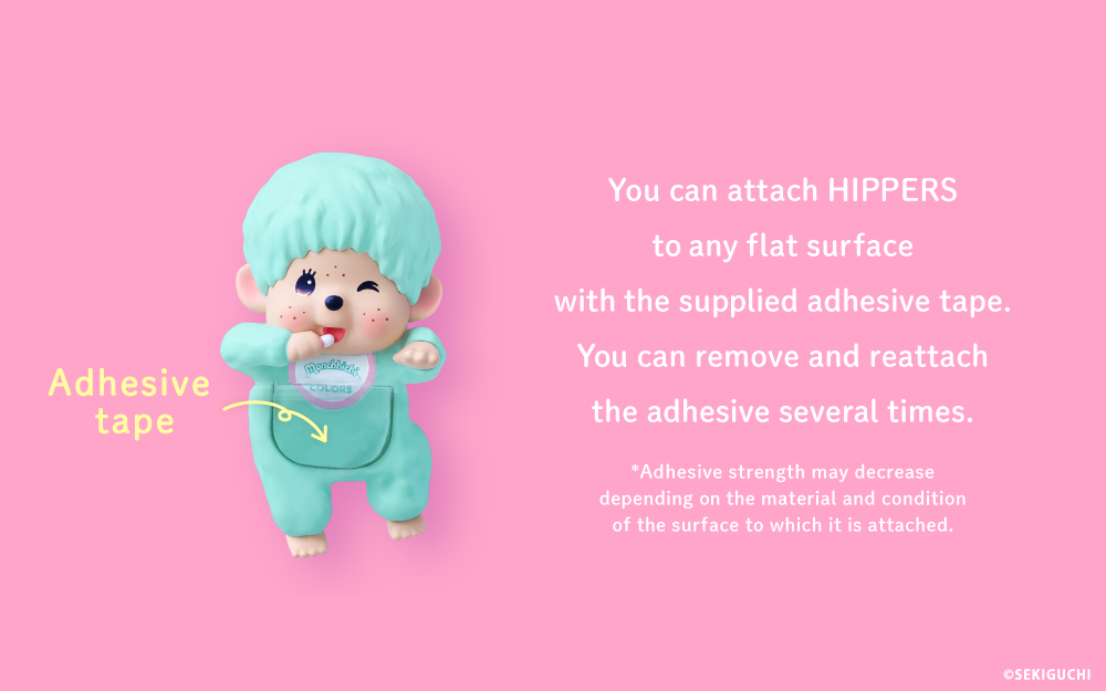 HIPPERS Monchhichi COLORS: Wink Series